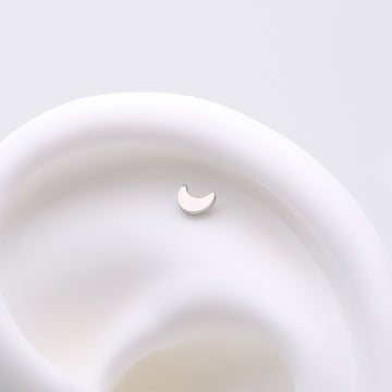 Detail View 1 of Implant Grade Titanium OneFit Threadless Crescent Moon Top Part